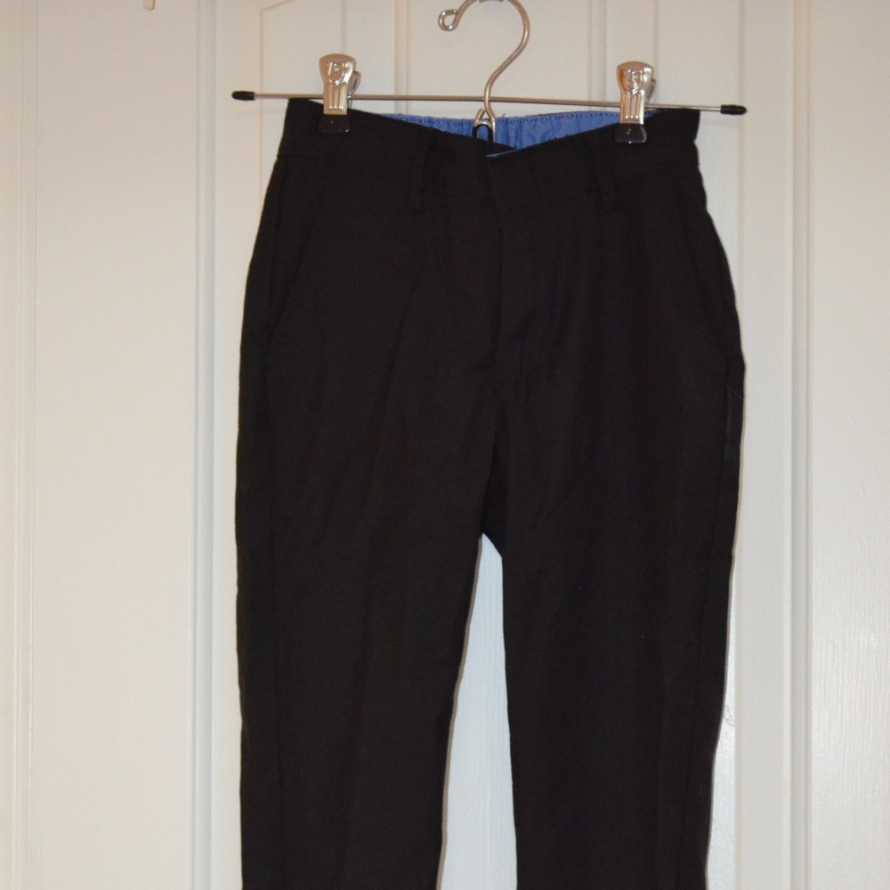 Boys Black Dress Pants, Size 6 reg